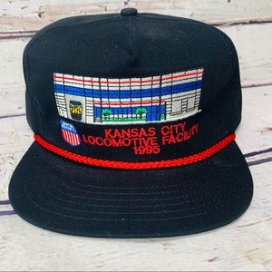 Vintage 90’s Union Pacific Hat Kansas City Trucker